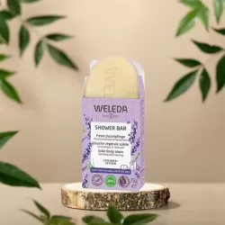 Jabón sólido vegano natural relajante Lavanda - Weleda