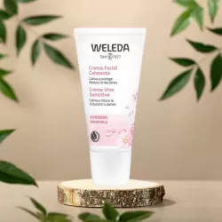 Crema facial piel seca sensible calmante Almendras - Weleda