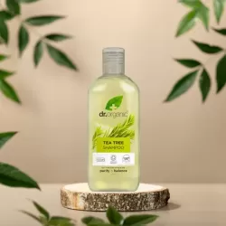 Champú vegano purificante cabello graso Árbol de Té - Dr Organic