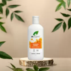 Gel de baño natural para piel seca sensible Miel Manuka - Dr Organic